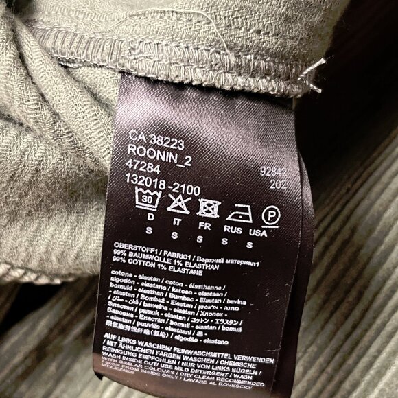 NWT DRYKORN Roonin_2 Corduroy Button Dowm Shirt Jacket Green Size Small 196$ - Picture 13 of 13